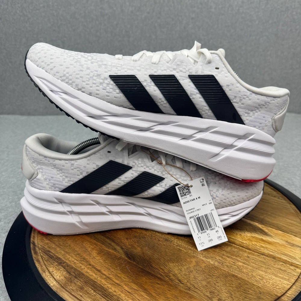 Adidas Adistar 4 Men's 11.5 Running Shoes Jogging Sports Training Casual JR0317 - Picture 5 of 6